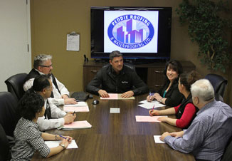 Peddie Roofing Boardroom